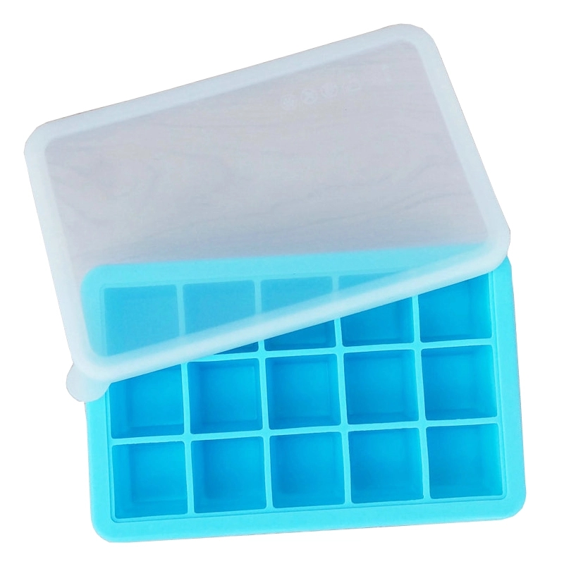 Custom Silicone Baby Food Storage & Ice Cube Freezer Tray 8