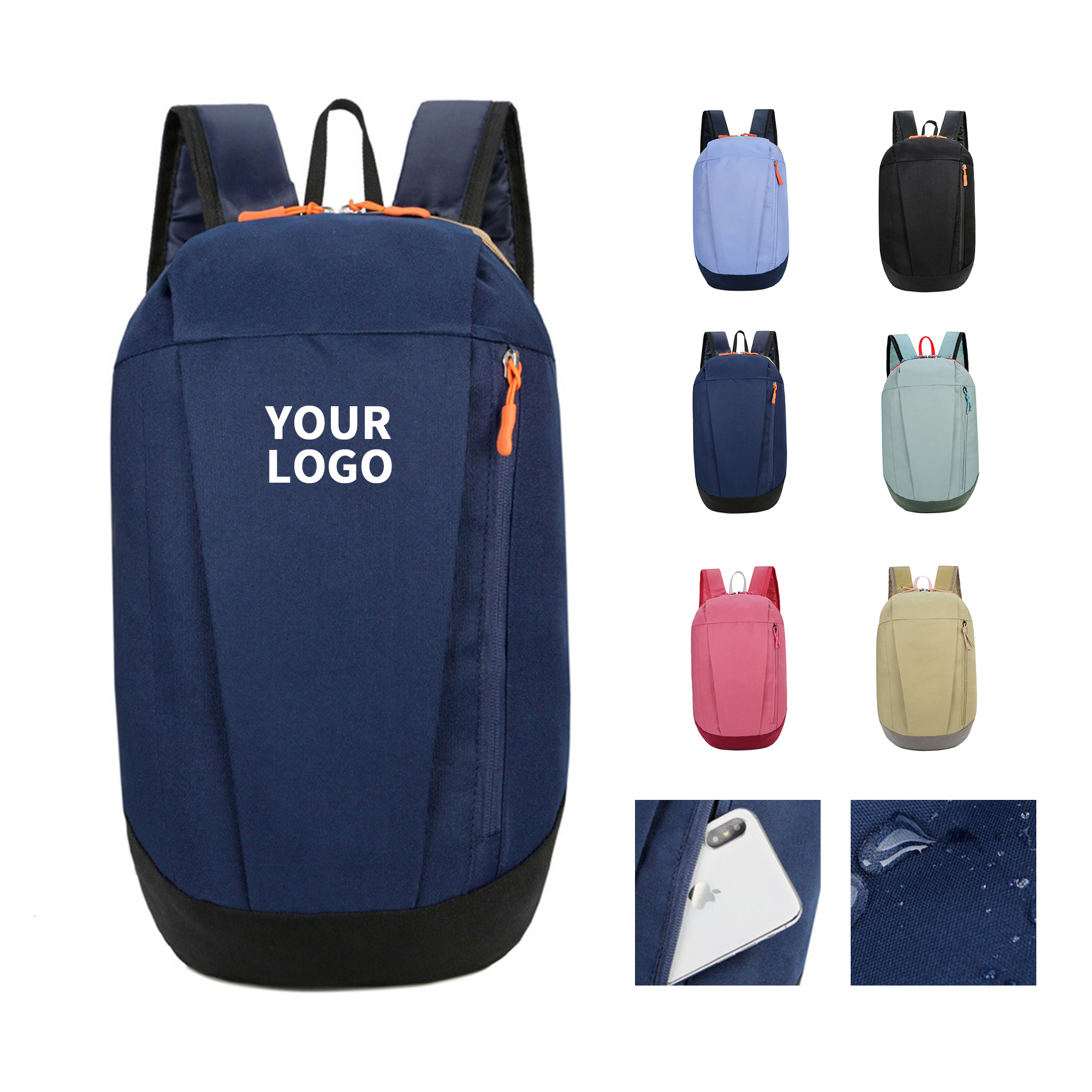 Lightweight Travel Shoulder Pack 7.9" Length X 15.8" Width X 4" Height 3