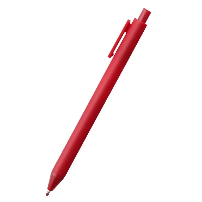 Solid Trim Click Stick Ballpoint Pen with Pocket Clip 2