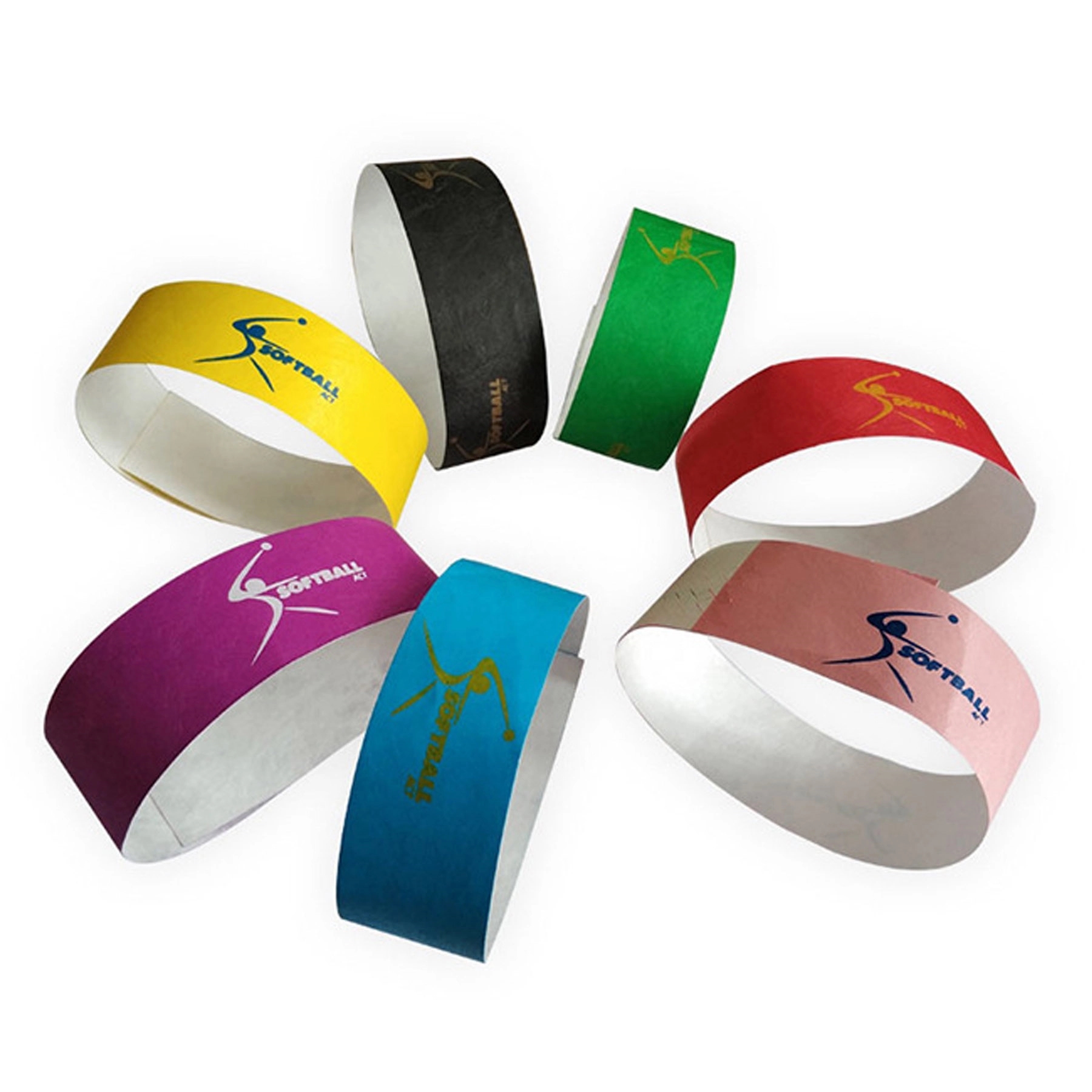 Colorful Tyvek Wristband Bracelets 3
