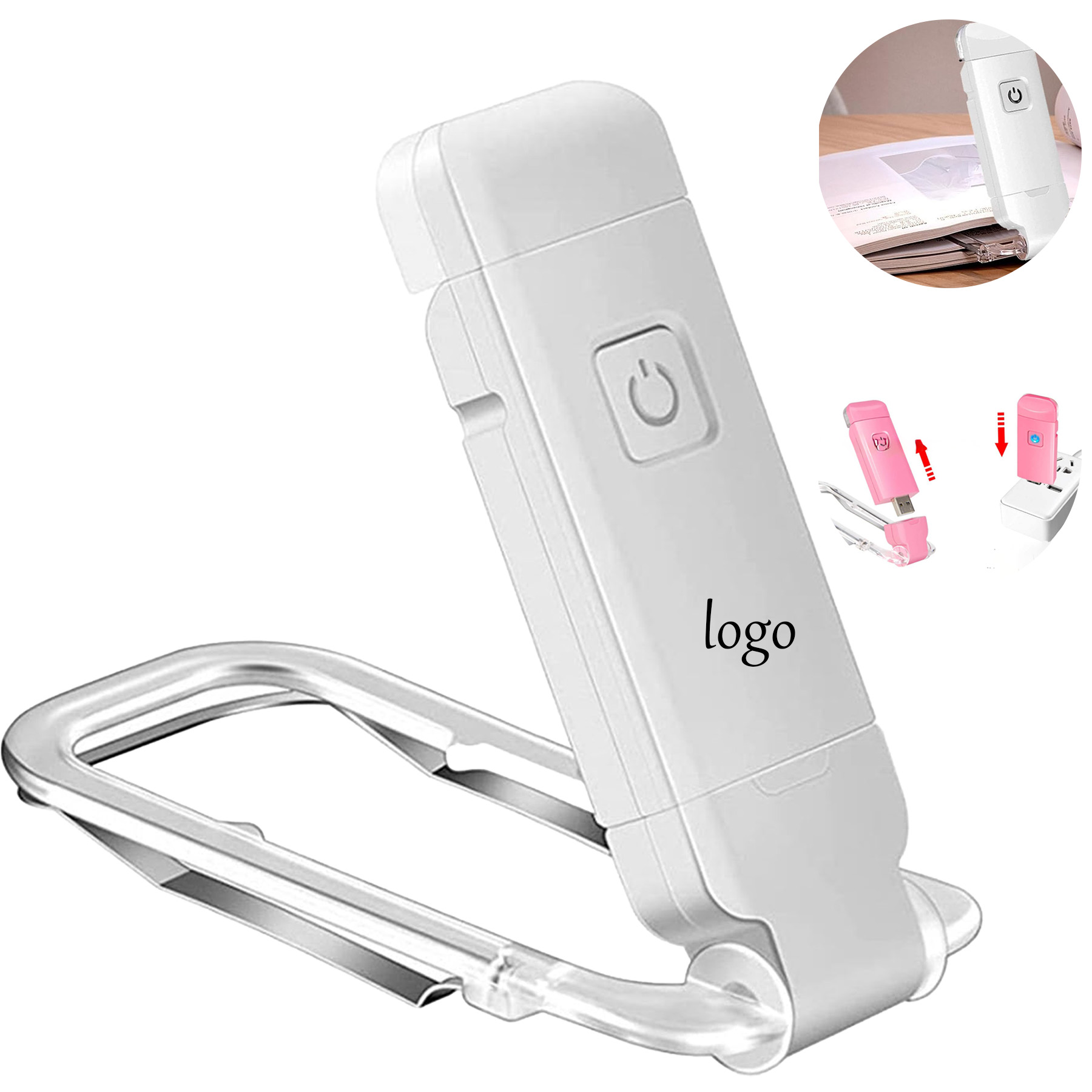USB Rechargeable Book Light 7