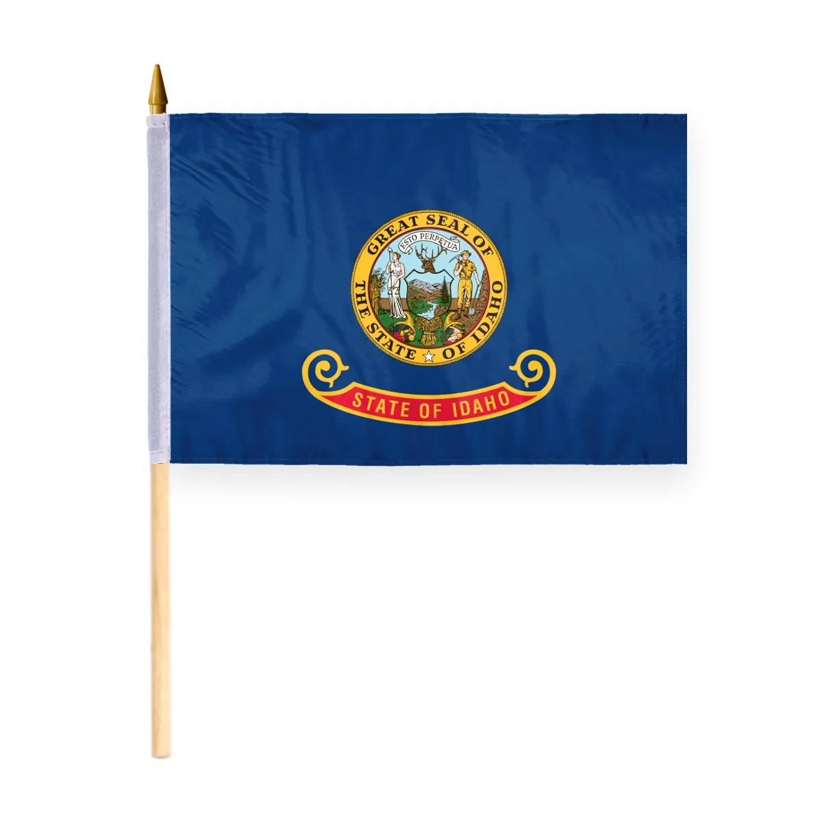 4"x6" & 12"x18'' Idaho ePoly Printed Stick Flags 3