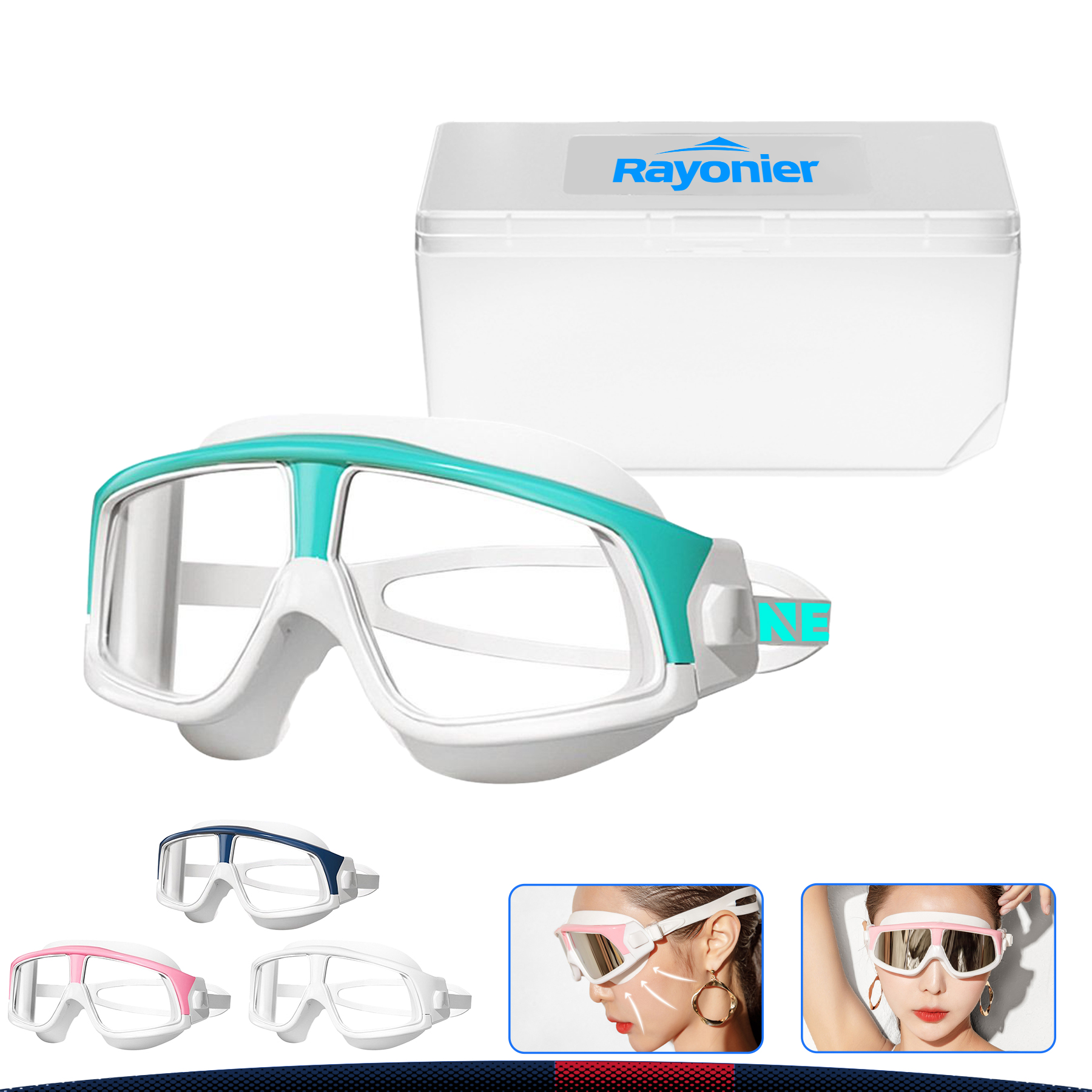 Jacia Adult Swimming Goggles 3