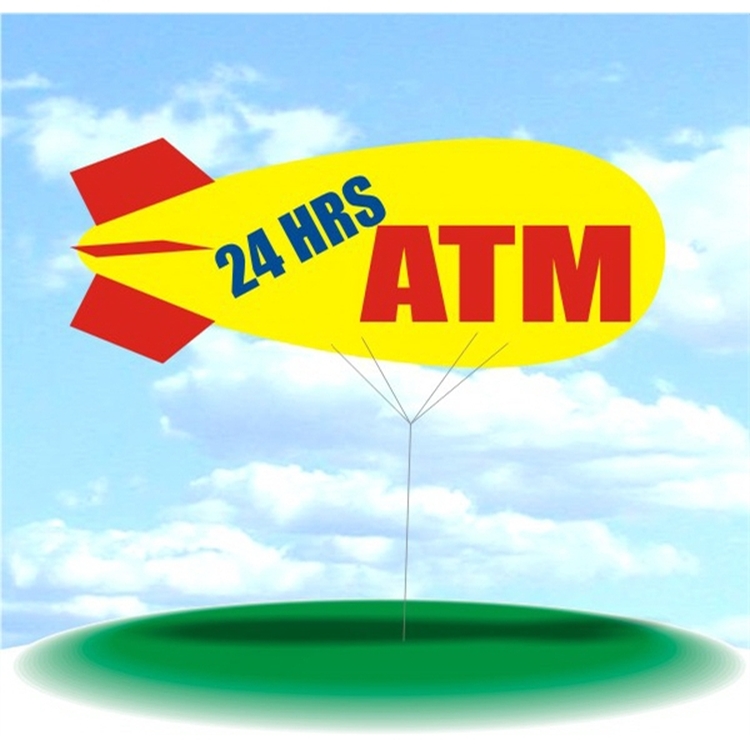 Helium Blimp Display