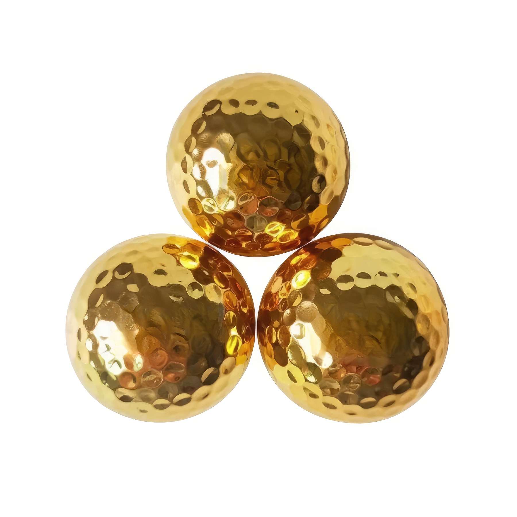 Customized Golden Color Golf Balls 2