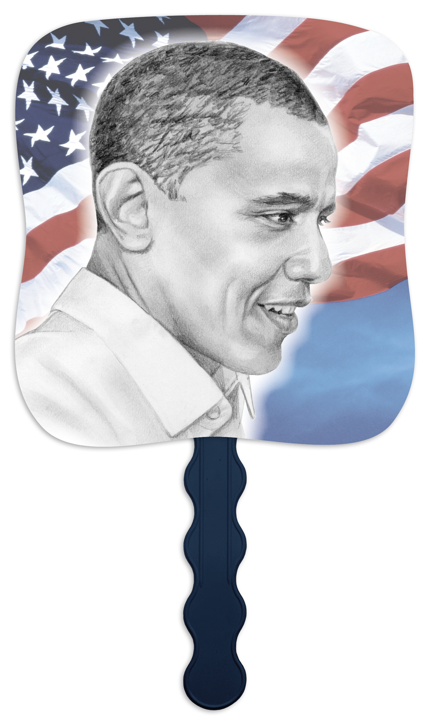 Skinner & Kennedy® President Barack Obama - Pictorial Fan 13
