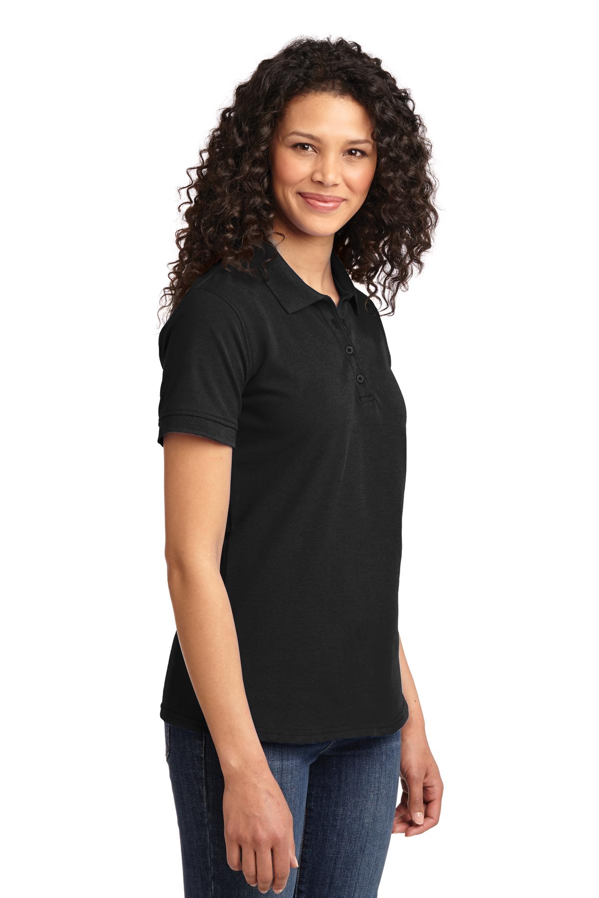 Port & Co Women's Core Blend Pique Polo. LKP155 63