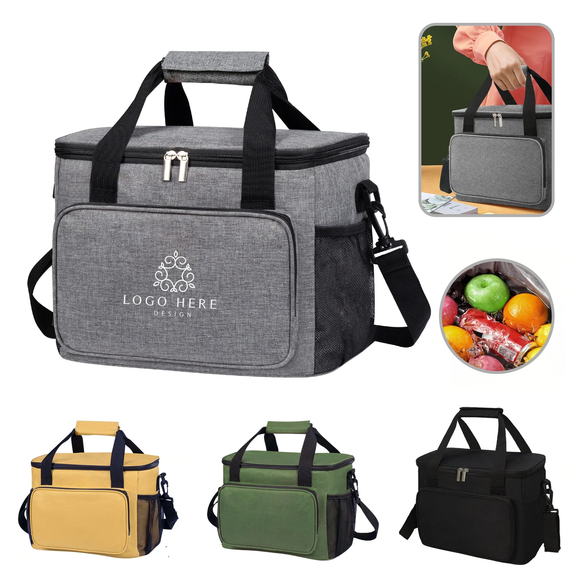 Reusable Insulated Lunch Cooler Bags Box 3