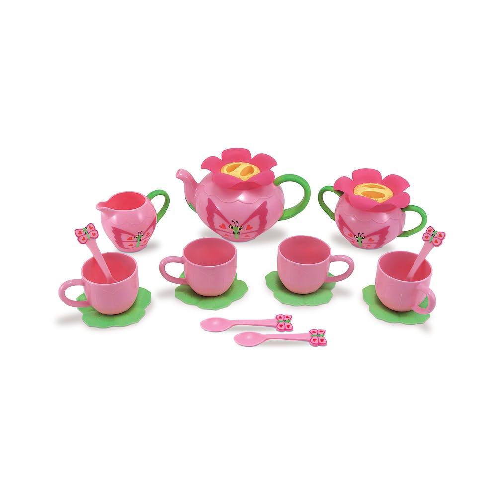 Melissa & Doug Tea Party Sets - Butterfly 15 Pieces 1