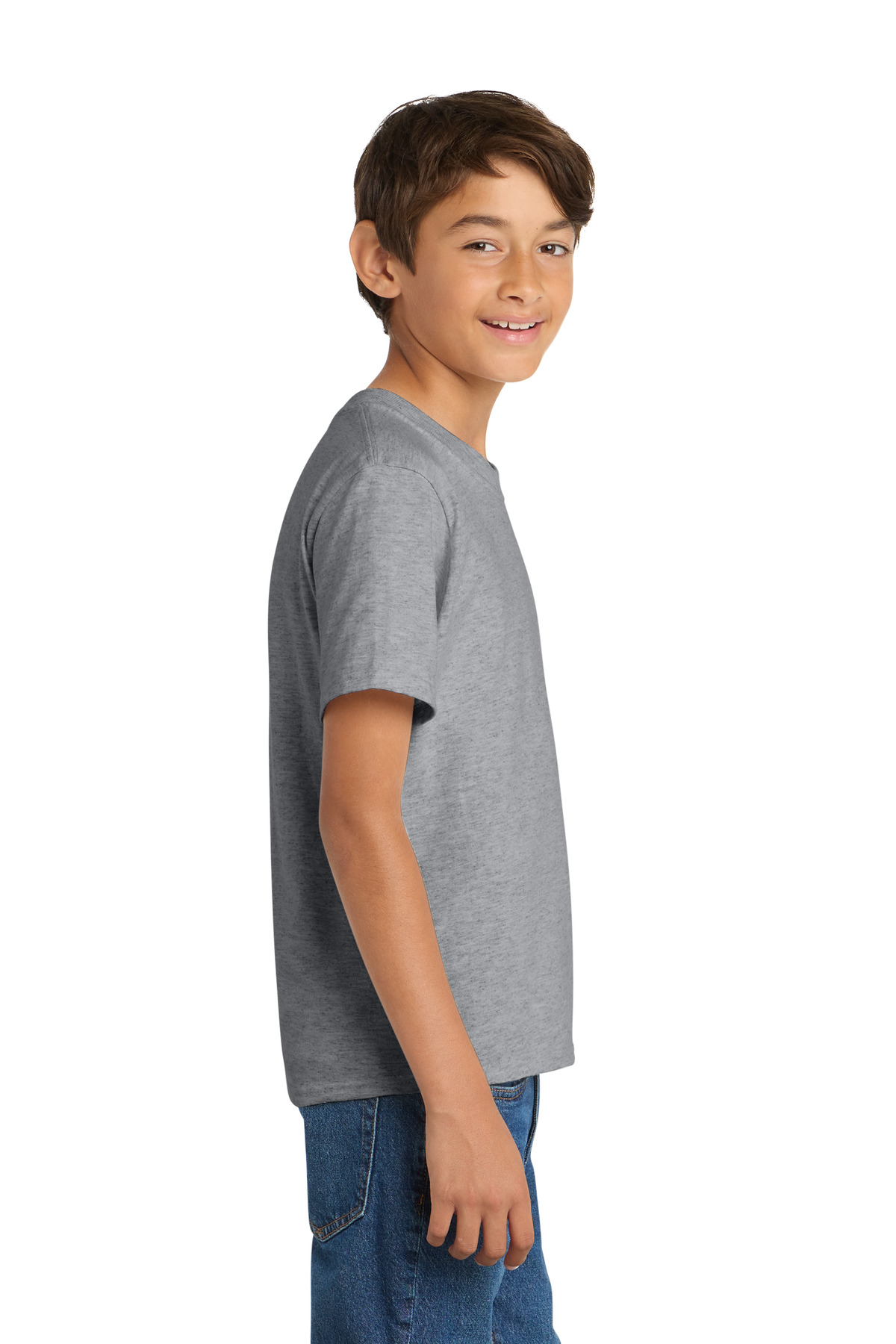 Port & Co Youth Core Cotton Tee. PC54Y 313