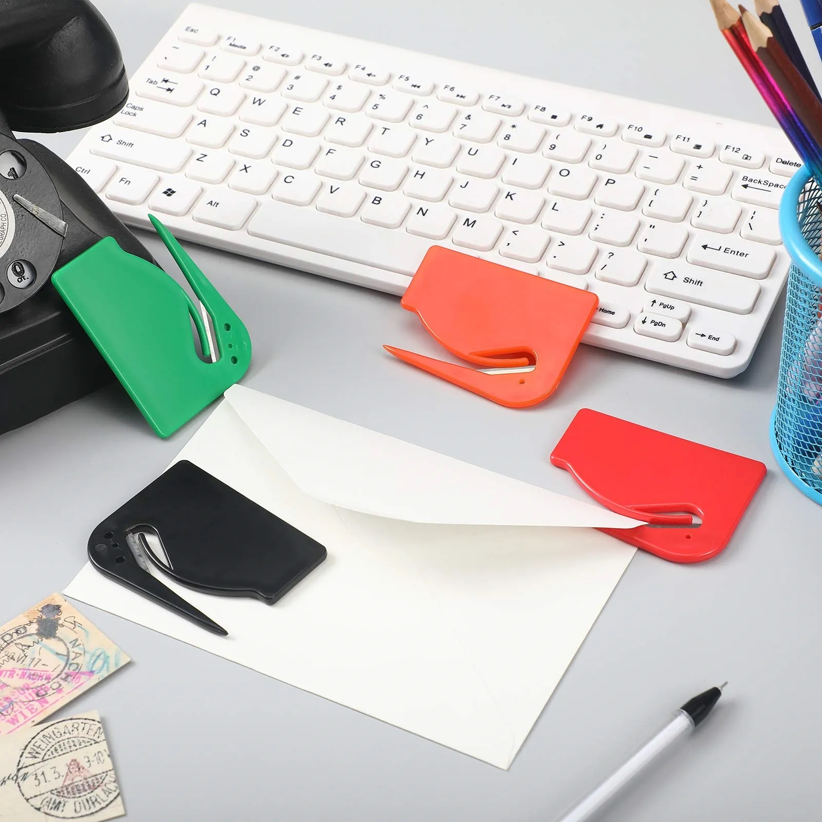 Letter Opener Envelope Mail Slitter with Razor 2