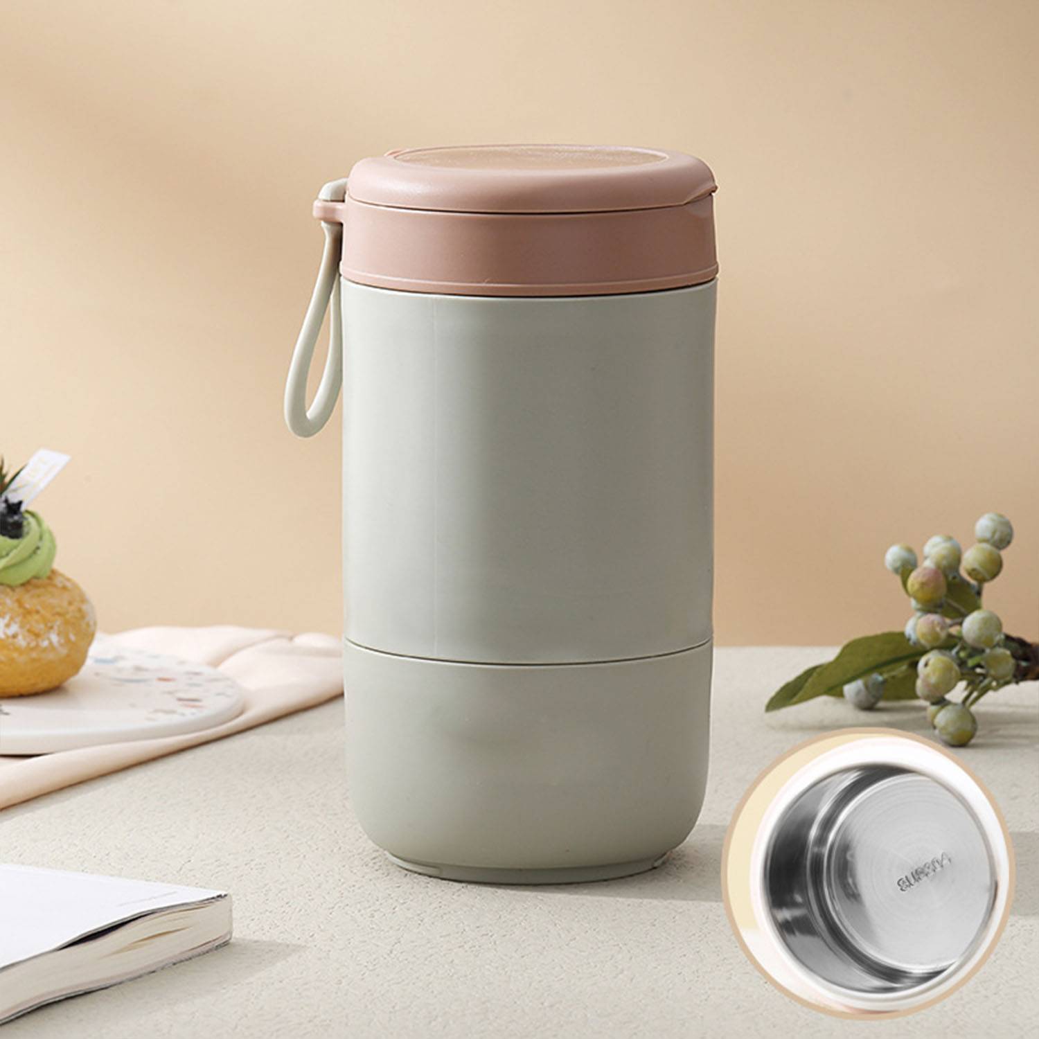15.8oz stainless steel portable insulated cup 6