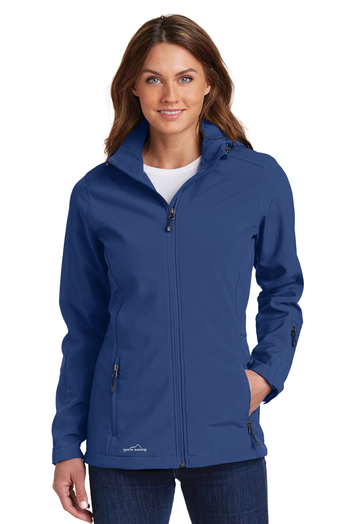 Eddie Bauer Women's Hooded Soft Shell Parka. EB537 8