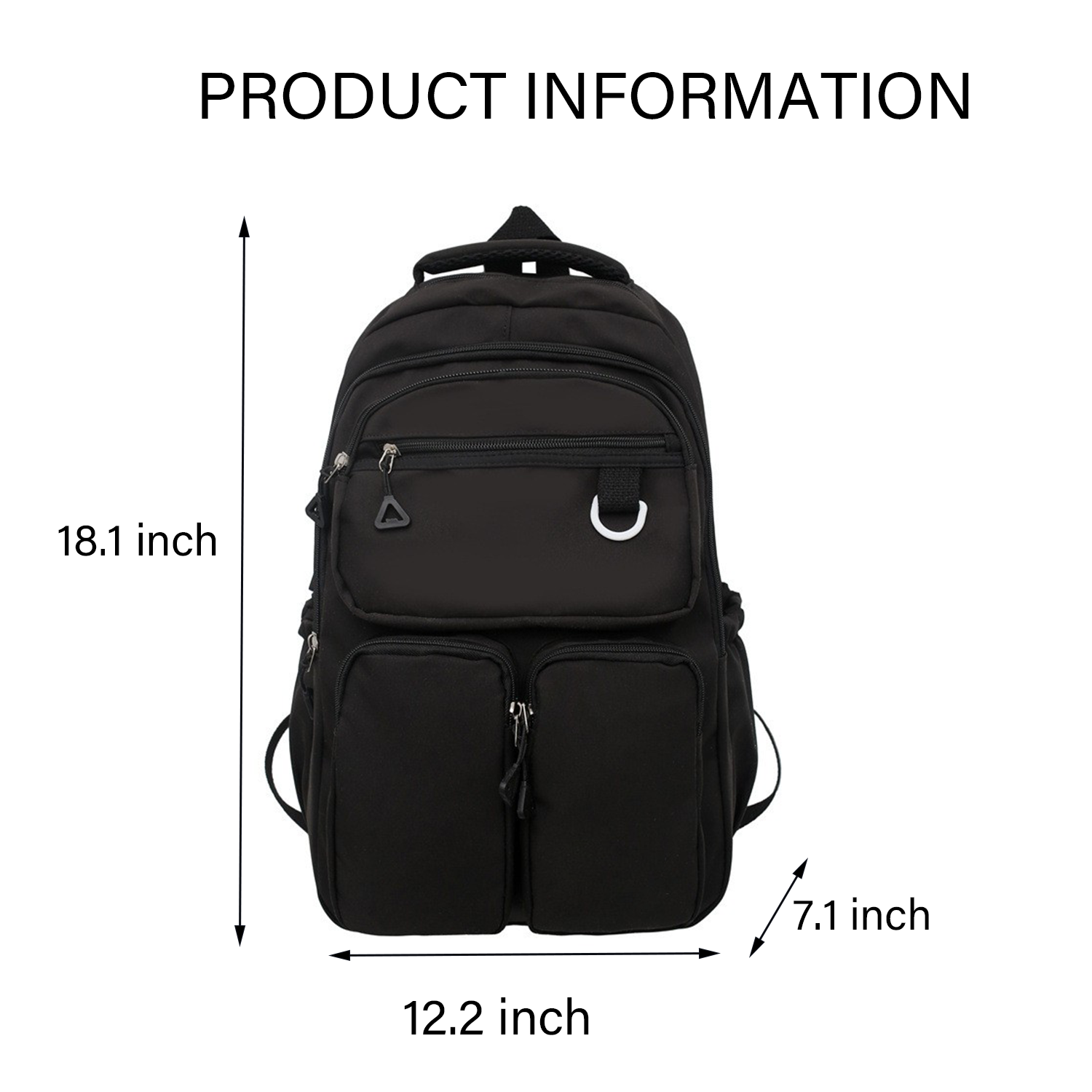 Lightweight Durable Travel Laptop Backpack 3