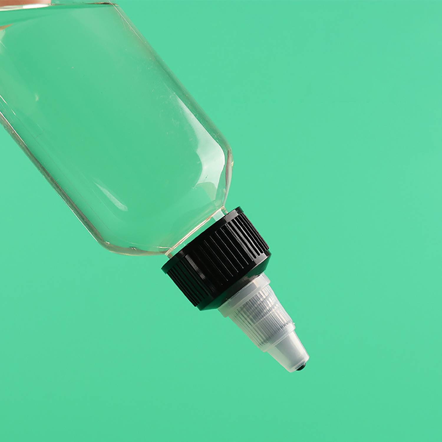 Transparent Squeeze Dispenser Bottle 5