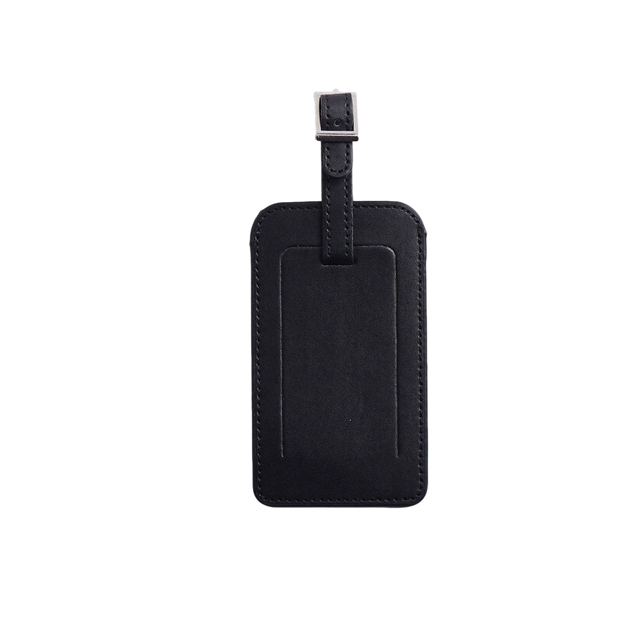 Grain Pattern Leather Travel Bag Tag 4