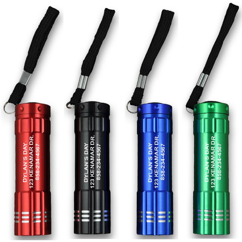 Ultra 9 LED Aluminum Flashlight 2
