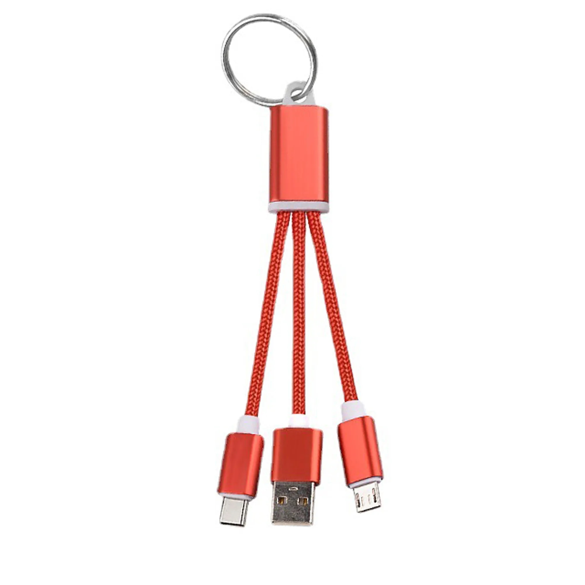 2-In-1 Charging Cable With Key Chain 6
