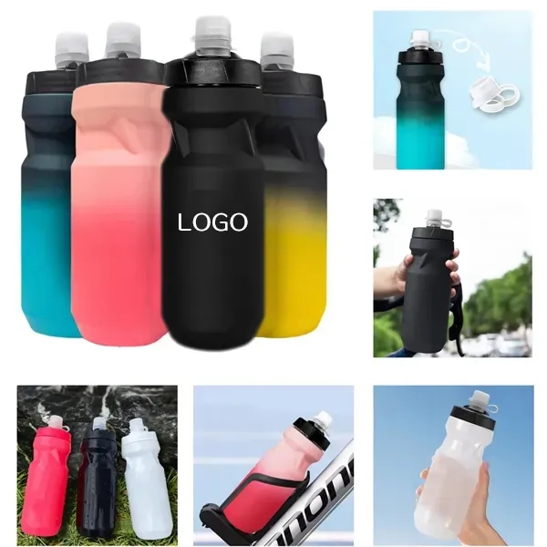 Frosted Gradient Outdoor Cycling Bottle 6