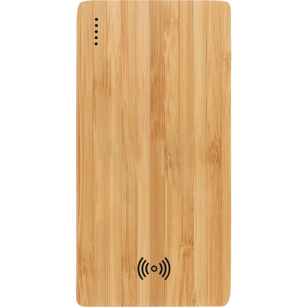 FSC® 100% Bamboo 5000 mAh Wireless Power Bank 22