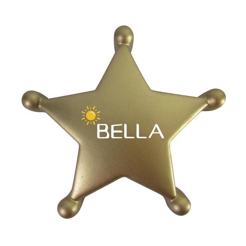 Sheriff'S Badge Stress Balls 1