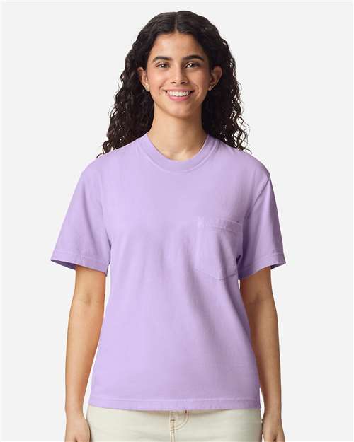 Unisex Garment-Dyed Heavyweight Pocket T-Shirt - 6030 72