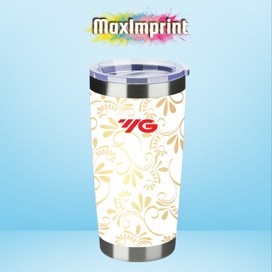 MaxImprint 20oz Stainless Steel Vacuum Tumbler with Lid 13