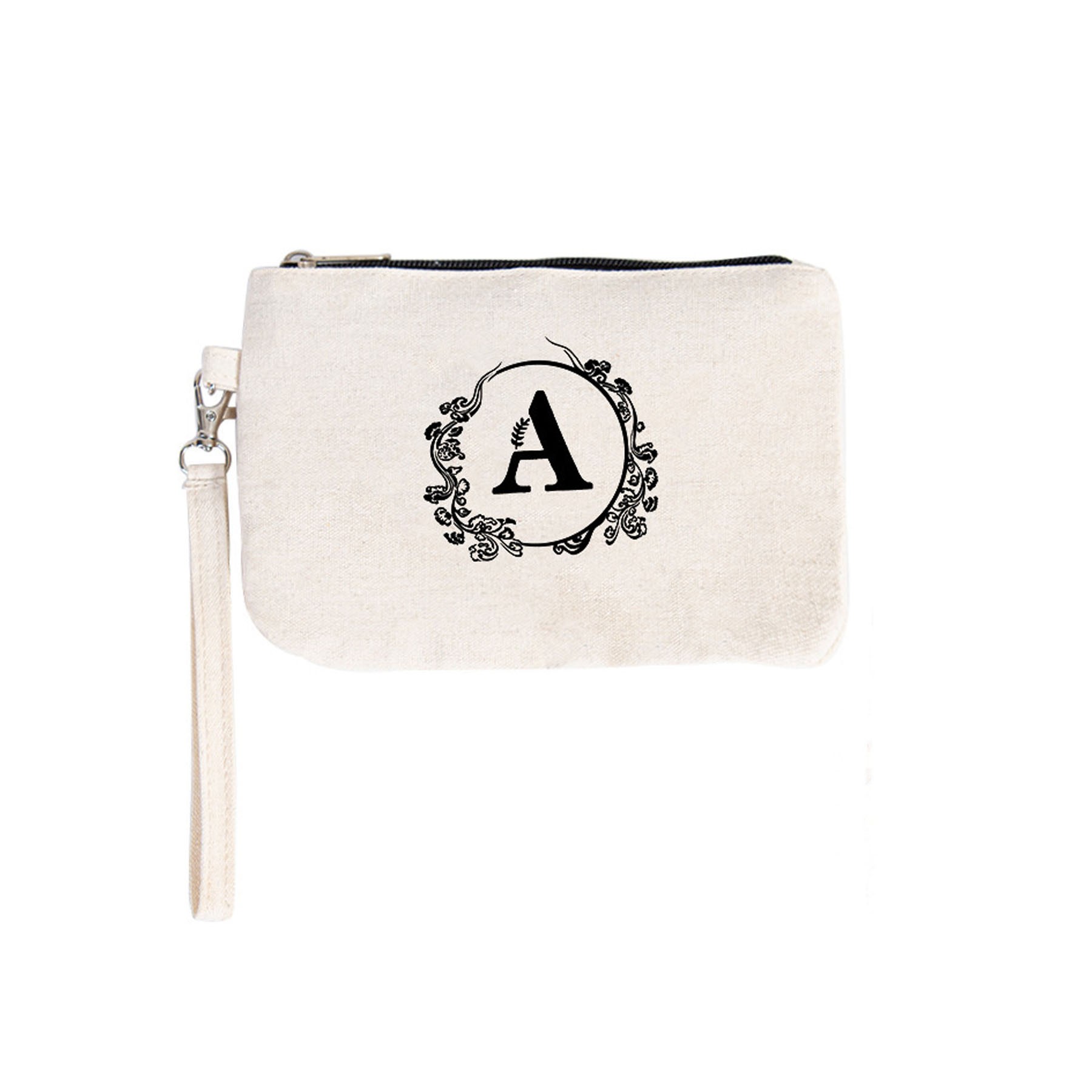 Canvas Zipper Coin Purse