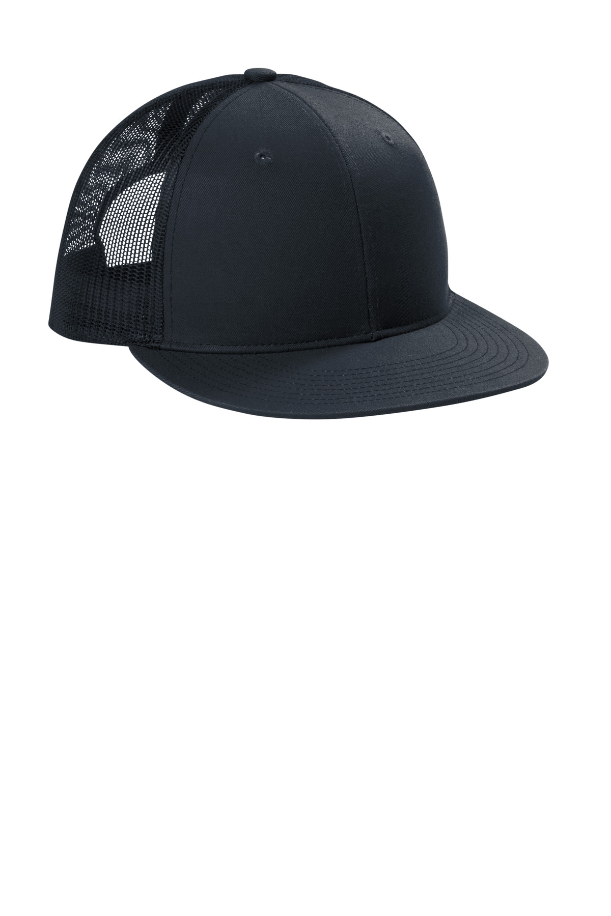 Port Authority Snapback Flat Bill Trucker Cap C407 30