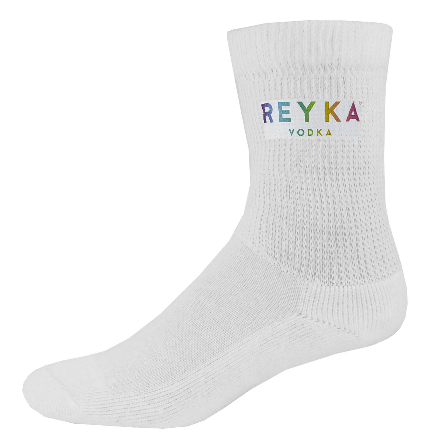 Non Binding Cotton Blend Athletic Crew Socks 4
