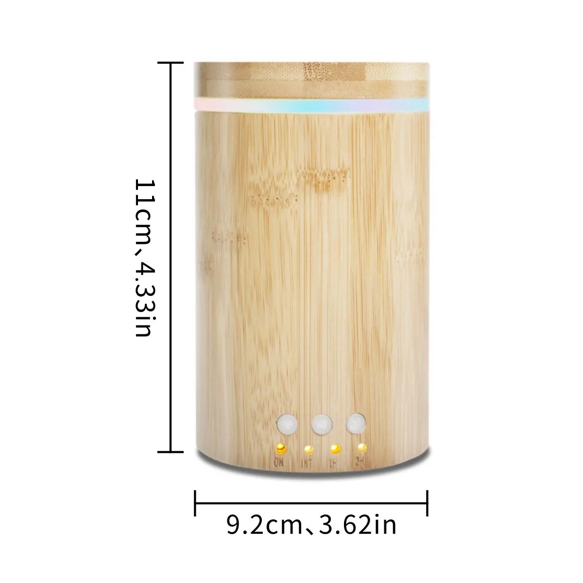 2 In 1 Bamboo Aroma Diffuser Humidifier And Air Purifier 2