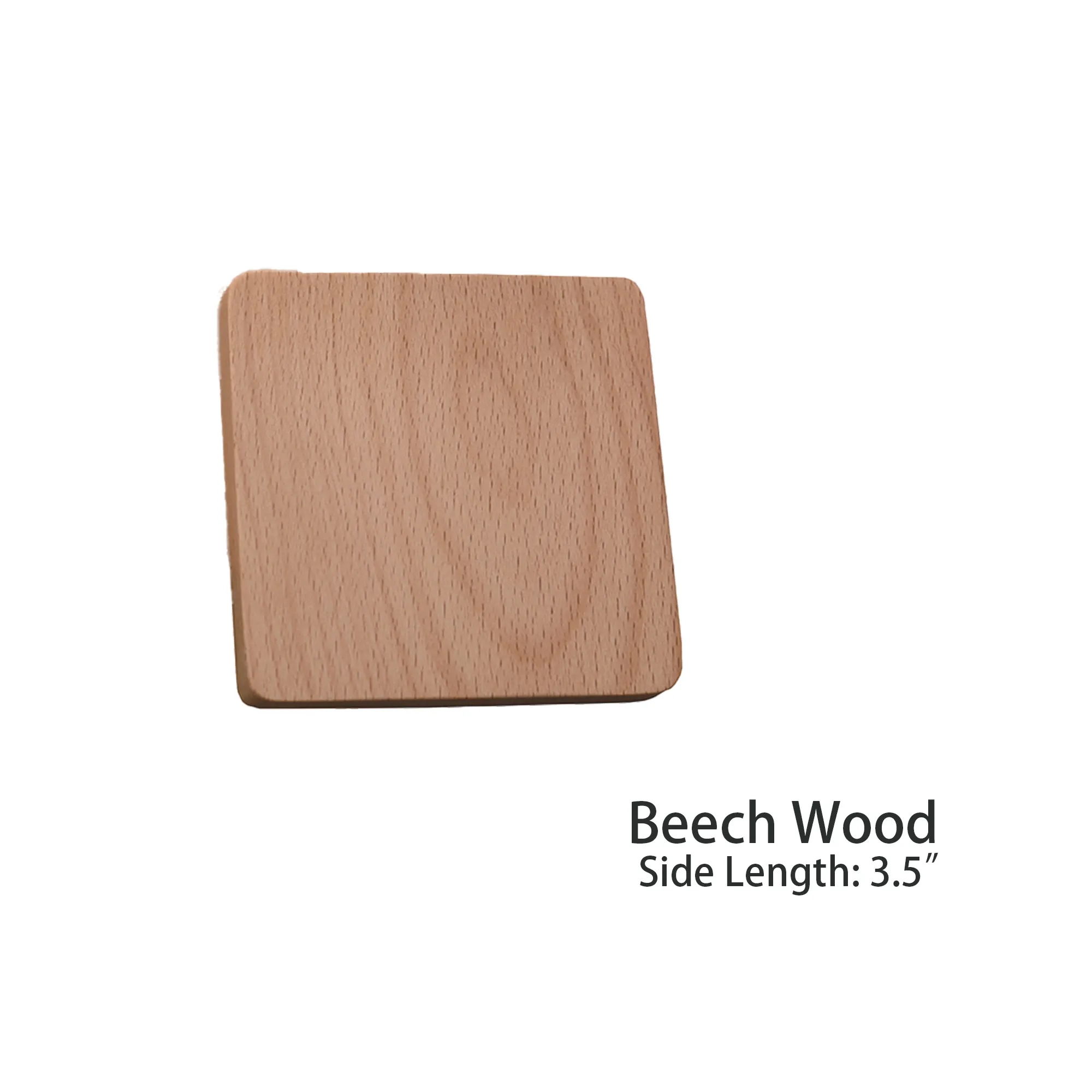 Natural Wooden Drink Coaster 1