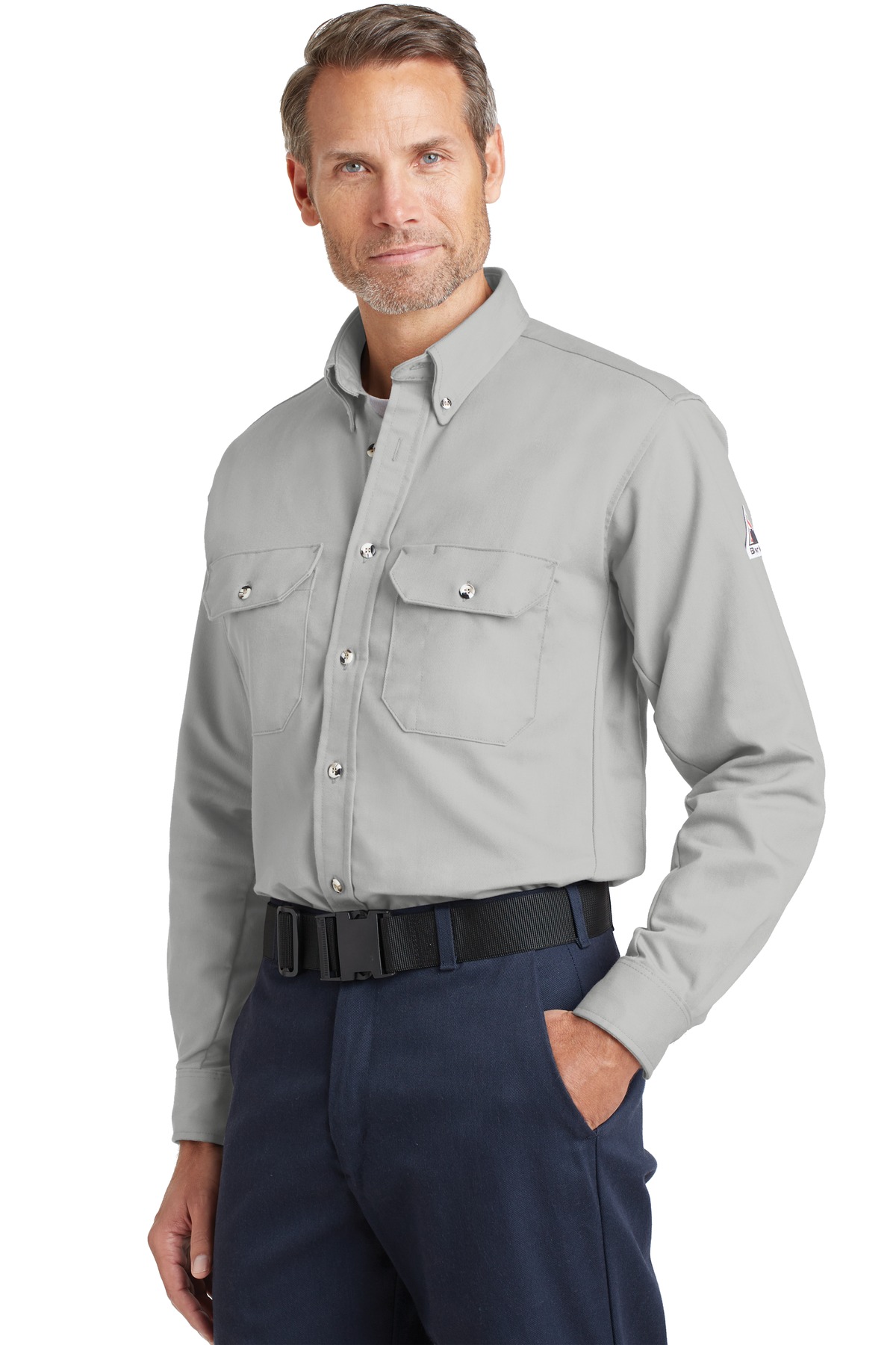 Bulwark EXCEL FR ComforTouch Dress Uniform Shirt. SLU2 10