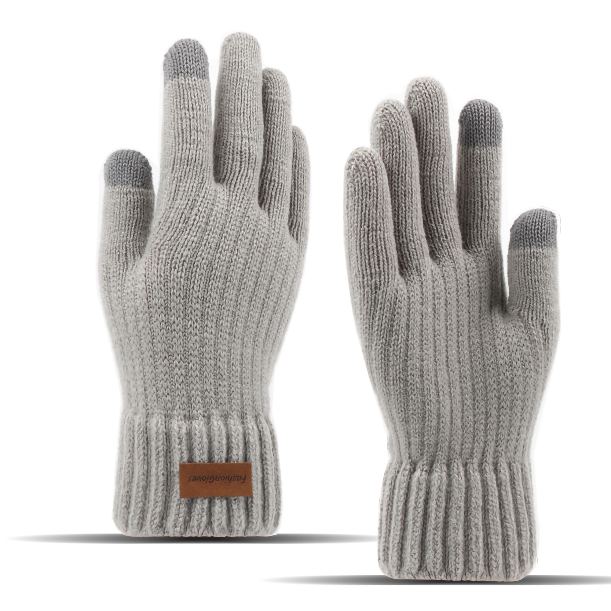 Winter Soft Knit Lining Must-Have Touch Screen Gloves 5