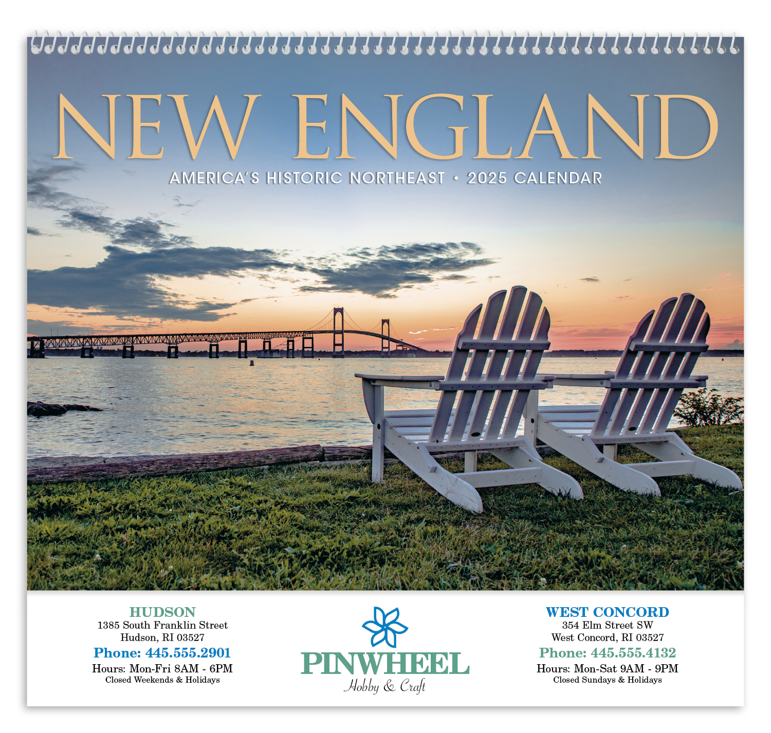 Triumph® Calendars New England Calendar 48