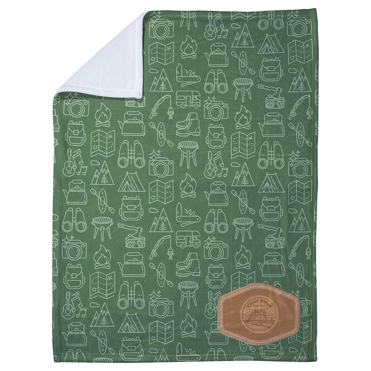 Silk Touch Blanket 30" x 40" 300GSM Polyester - Full Color 6