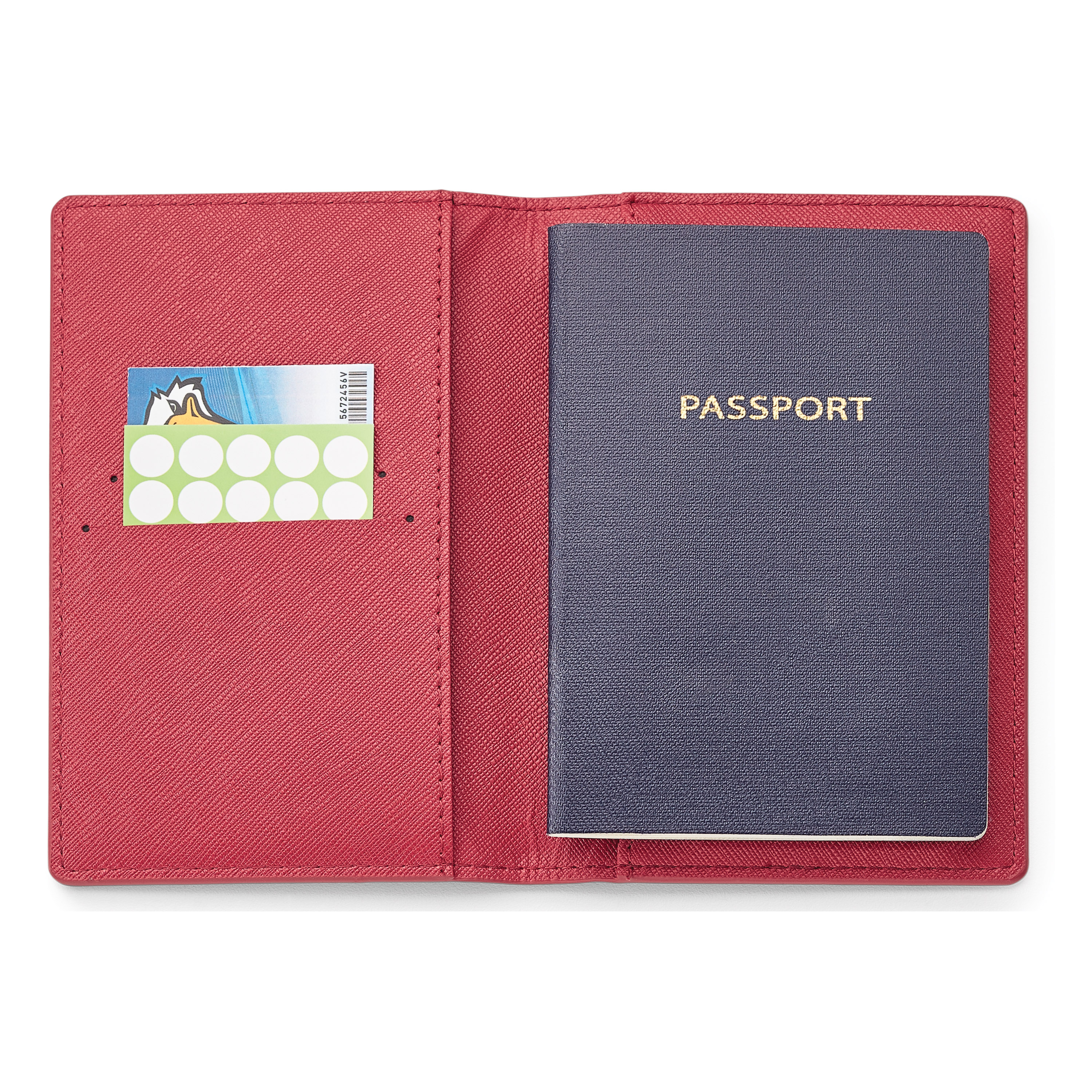 Toscano Genuine Leather Rfid Booklet/ Passport Holder 55