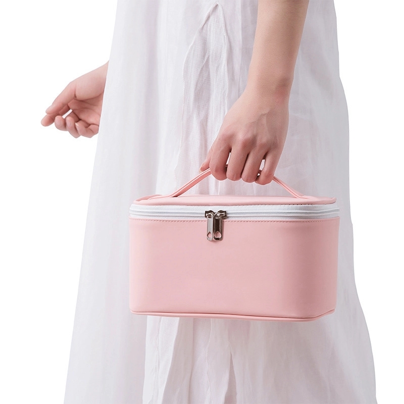 PU Travel Makeup Organizer Box & Cosmetic Toiletry Bag 2