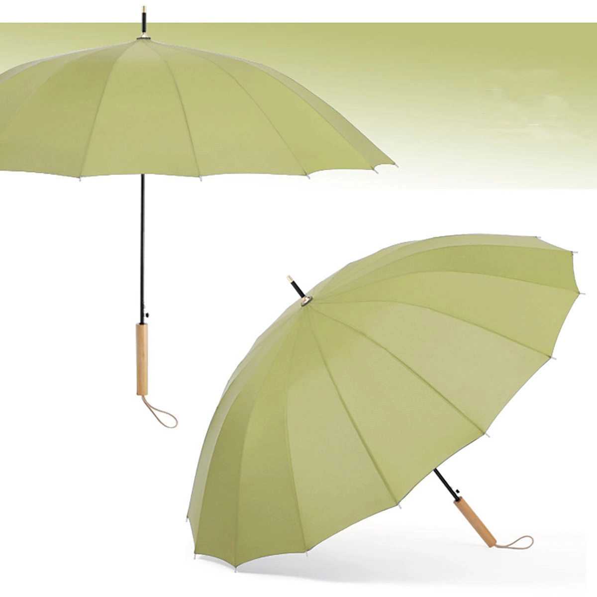 Windproof Auto Open Umbrella For Rain 4