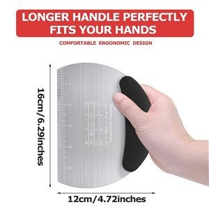Stainless Steel Pastry Scraper Cutter 3