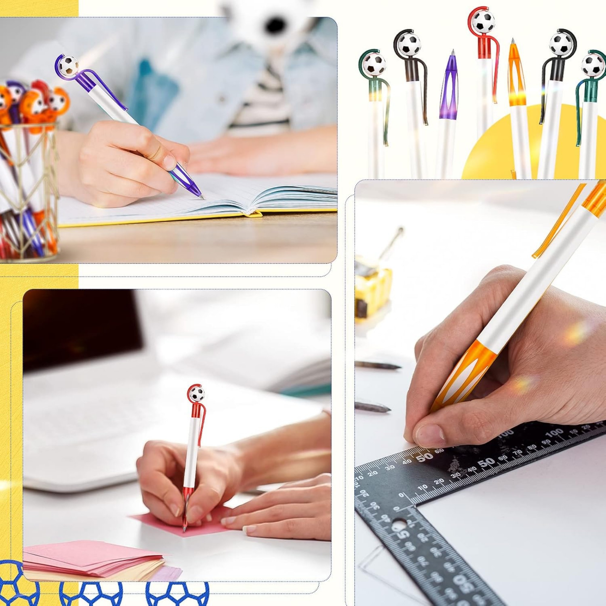 Soccer Shape Ballpoint Pens 4