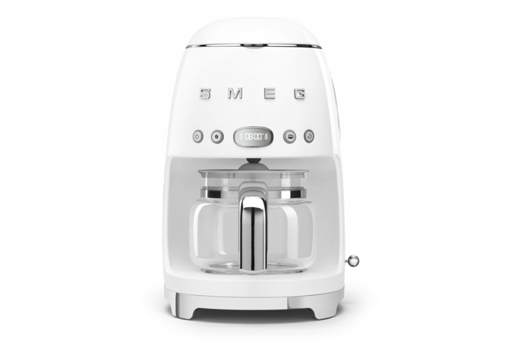 SMEG Drip-Filter Coffee Machine - White Glossy 2