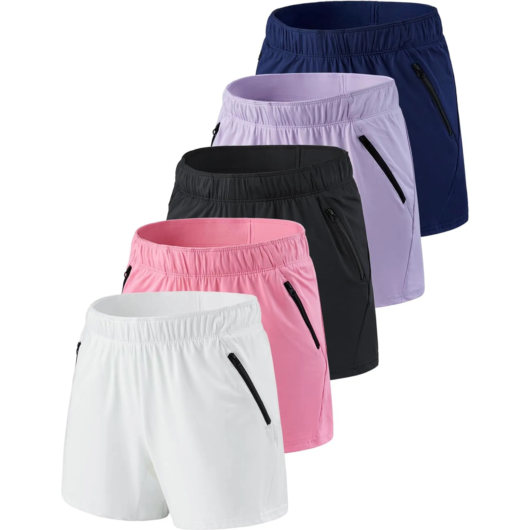 Womens Workout Gym Shorts Casual Lounge 7