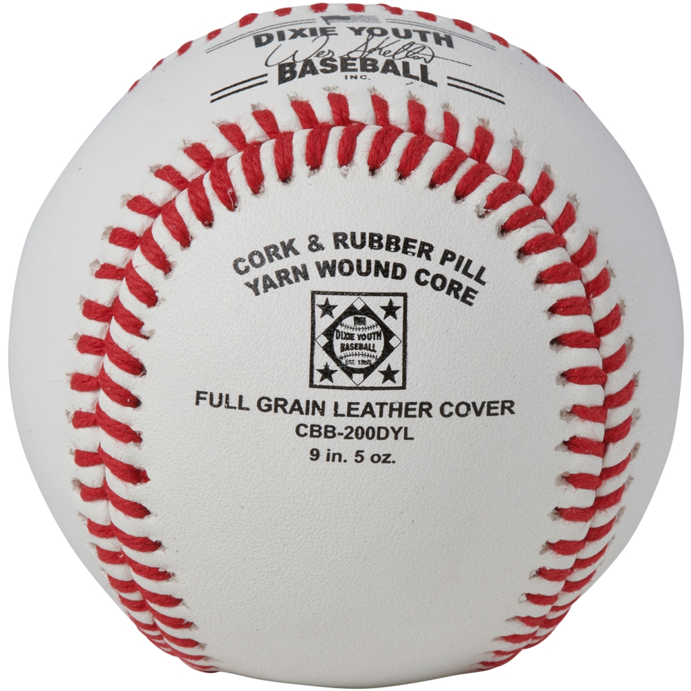 Diamond League Approved Baseball - Full Grain Leather Cover - Category 1 2