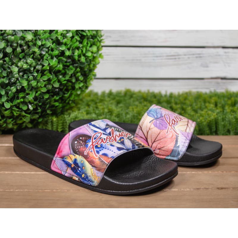 Custom Full Color Slide Sandals 15