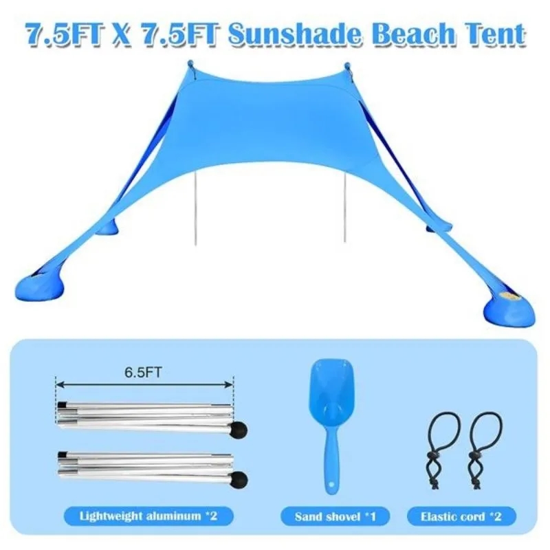 Beach Tent Sun Shade For Camping Trips 4