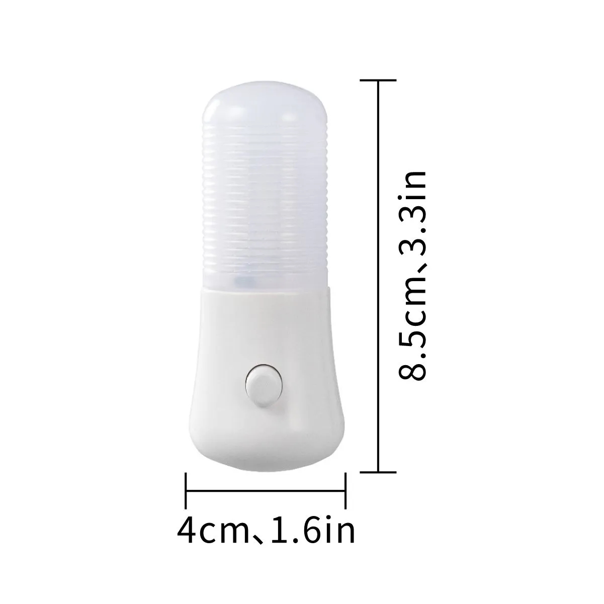 3W Plug-In LED Night Light with On/Off Switch 4