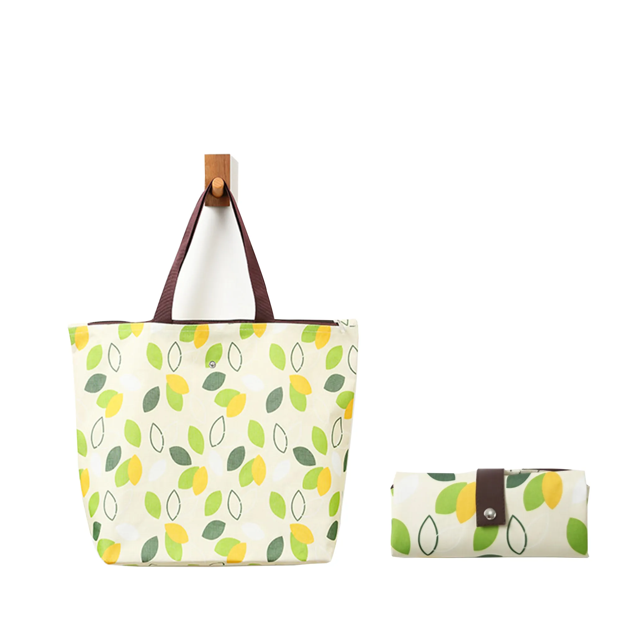 Foldable Oxford Cloth Shopping Bag, custom tote bag with logo imprint 3