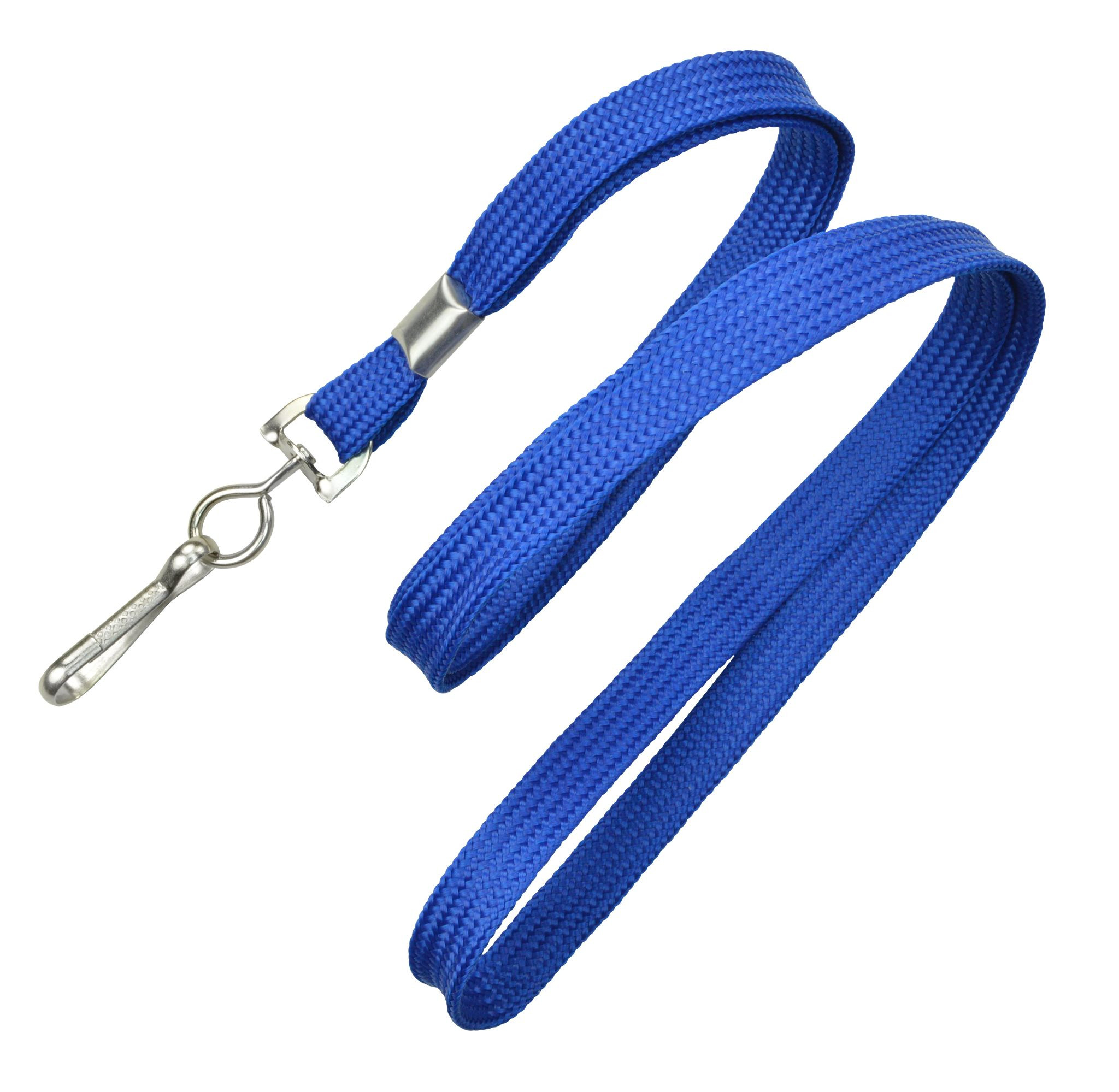 3/8" Blank Lanyard w/Swivel Hook (Royal Blue) 2
