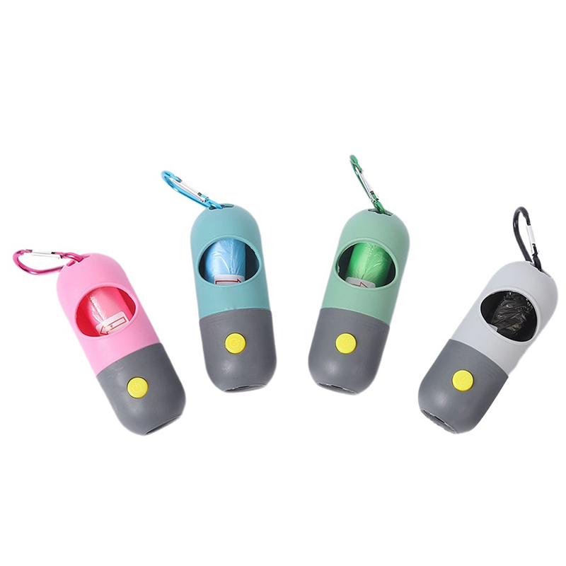 LED Flashlight Dog Poop Bag Dispenser 2